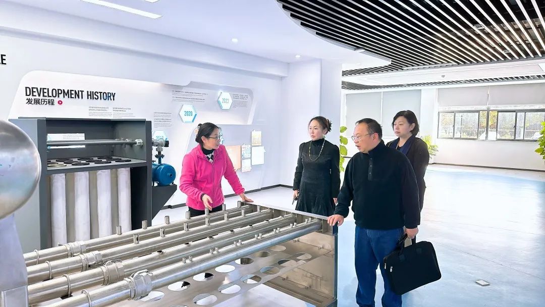 蘇州市政協喻敏毅、吳嘉元委員蒞臨我司考察調研插圖